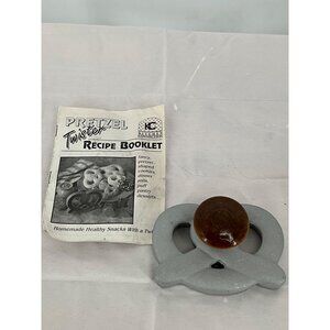 Vintage Pretzel Twister Cookie Cutter & Kitchen Connection Recipe Booklet
